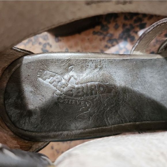 Freebird by Steven Charcoal Cut-Out Ankle Booties - Picture 8 of 16